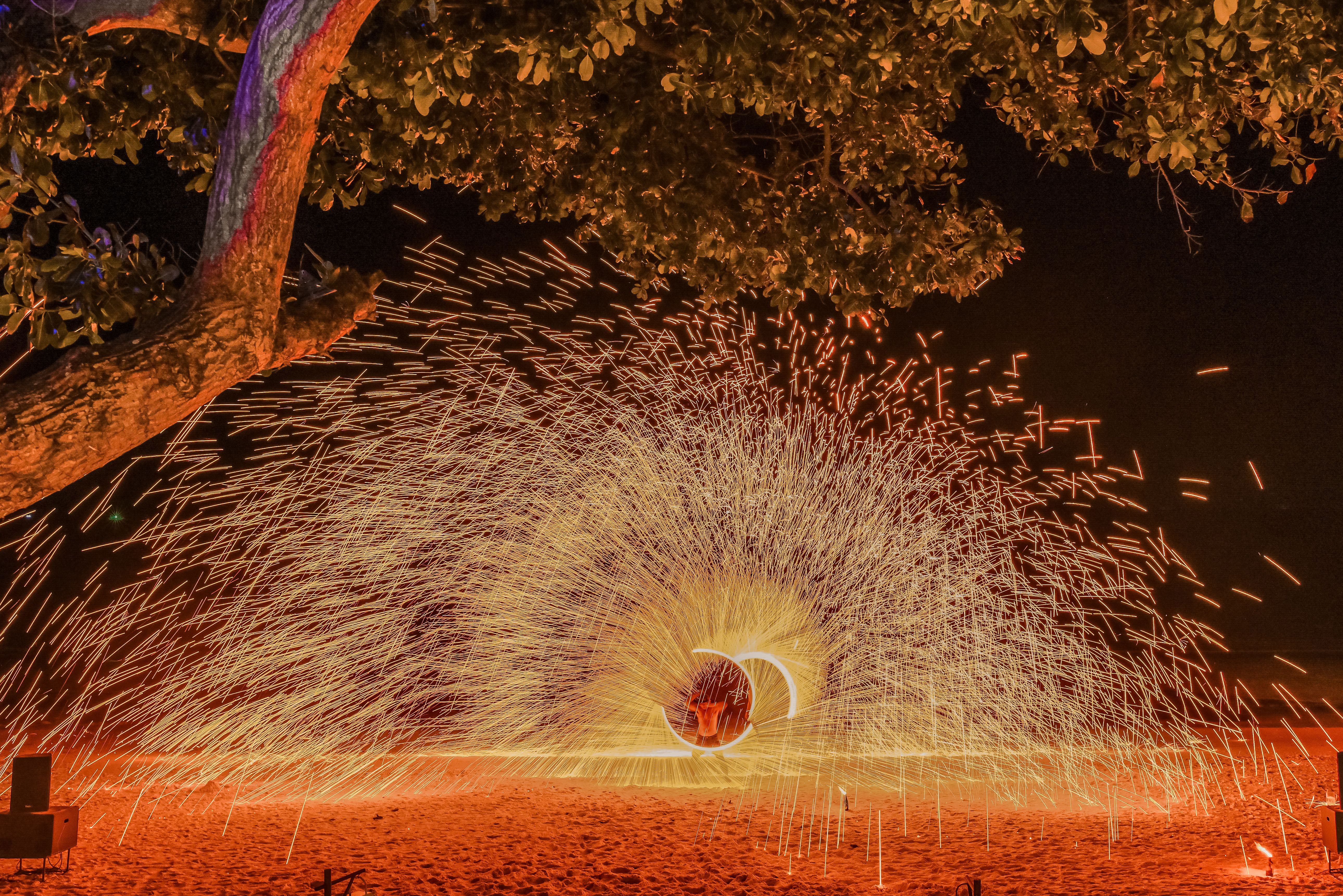 Thailand Koh Samet Sai Kaew Beach Resort Vuurshow