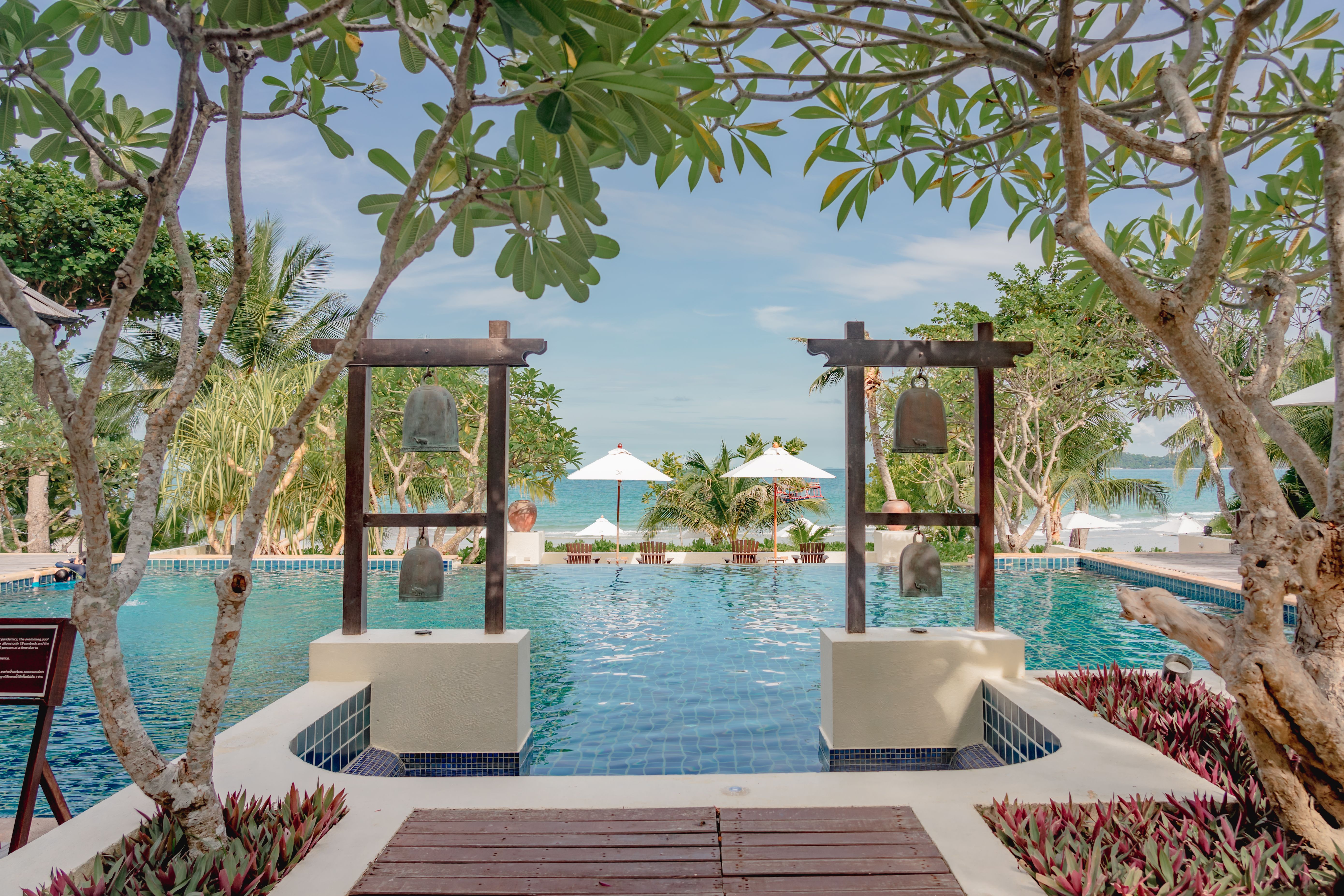 Thailand Koh Samet Le Vimarn Zwembad