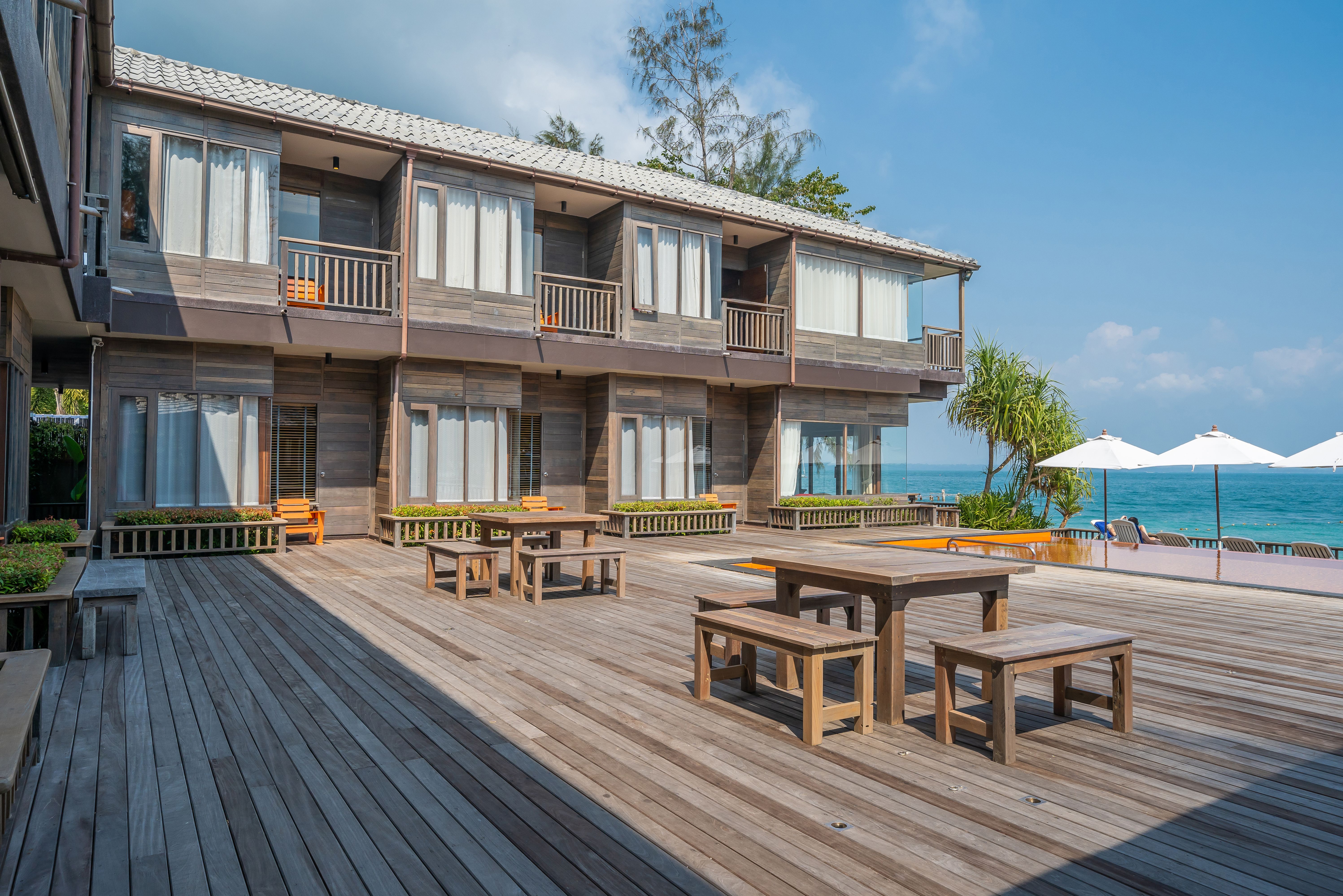 Thailand Koh Samet Baan Ploy Sea Terras