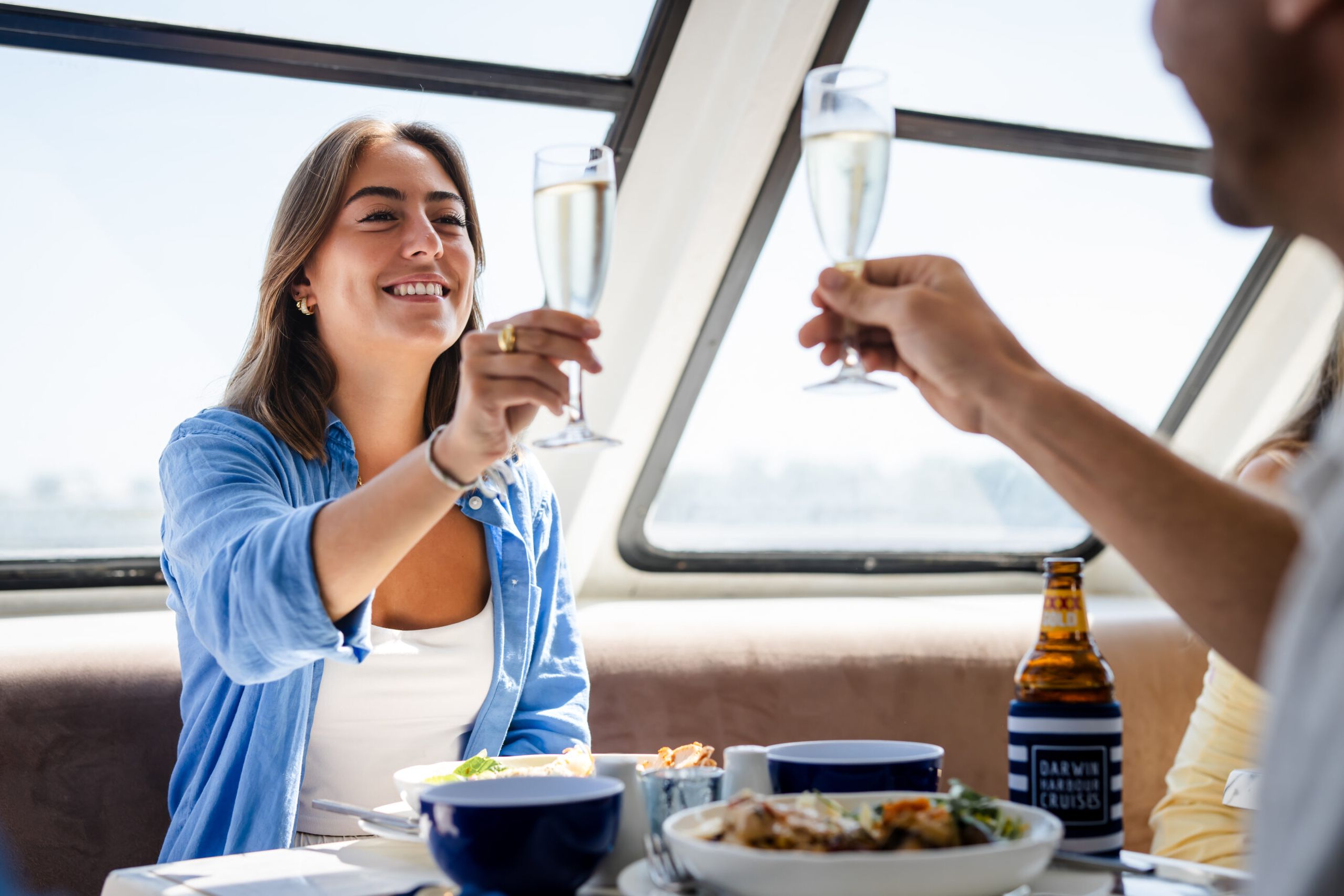 Genieten tijdens de Darwin dinercruise bij zonsondergang