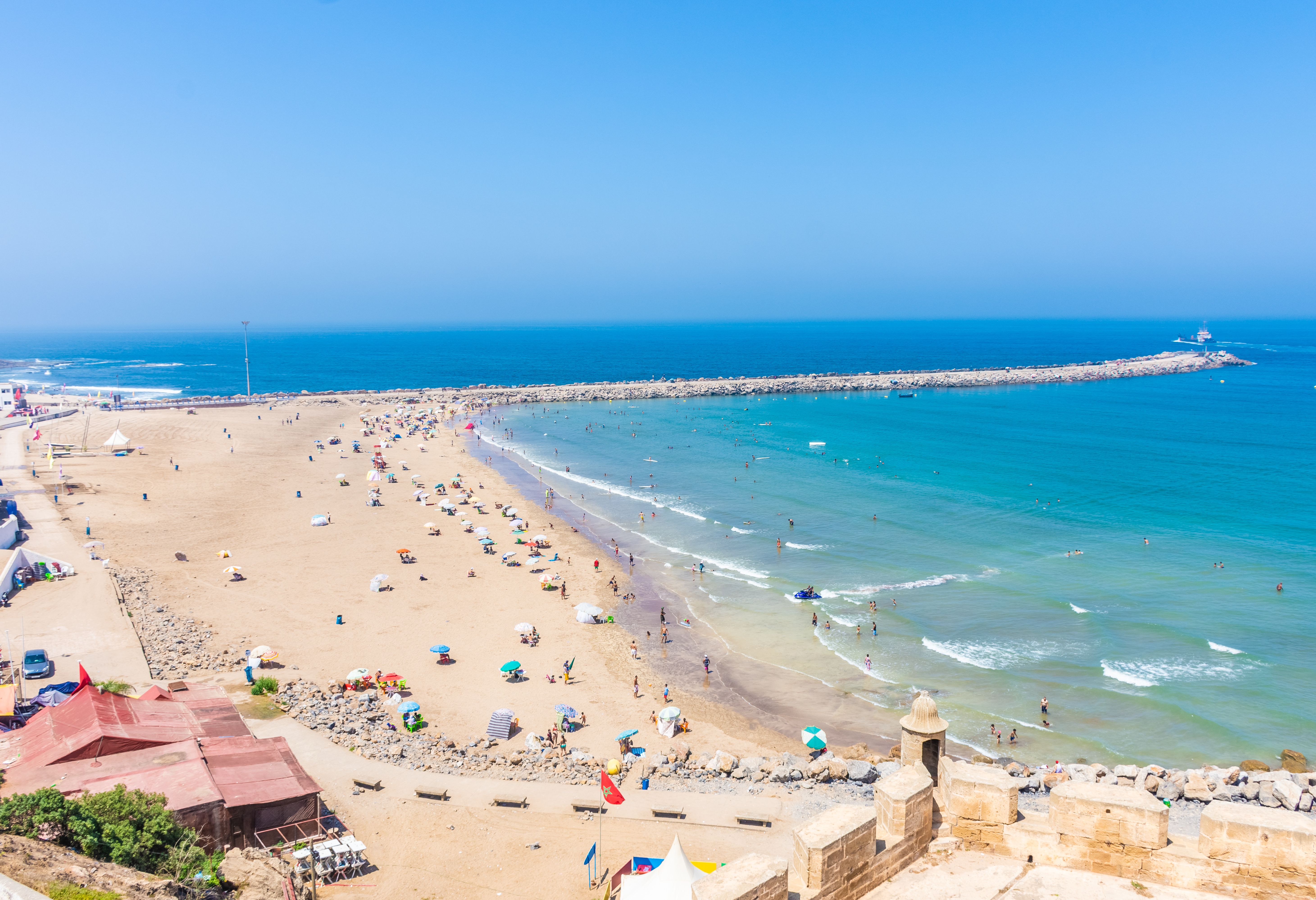Strand Rabat Marokko